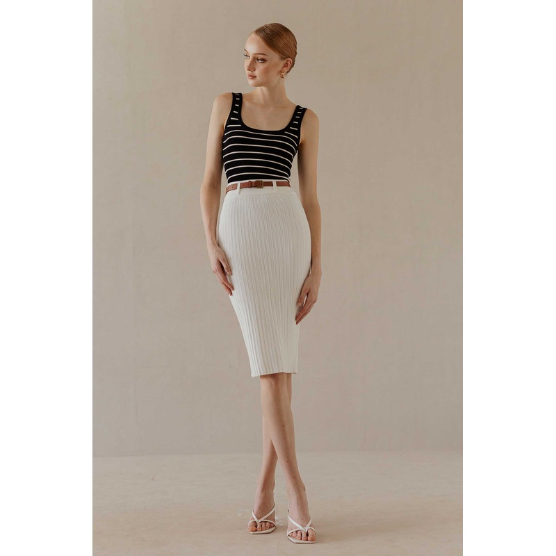 Dinierv Skirt (White) XS White