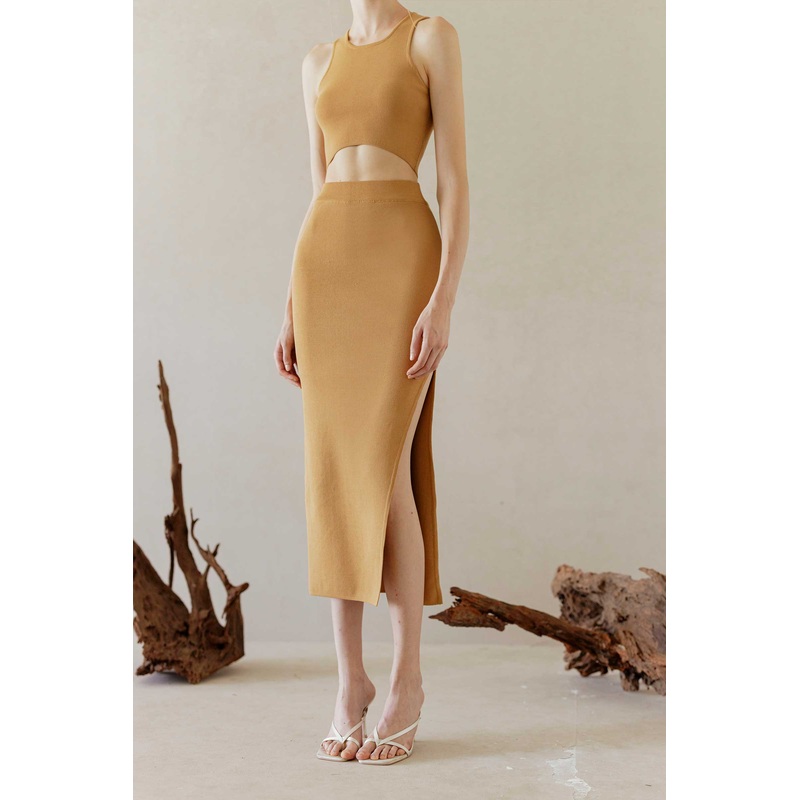 Decala Skirt (Toffee) XS Toffee