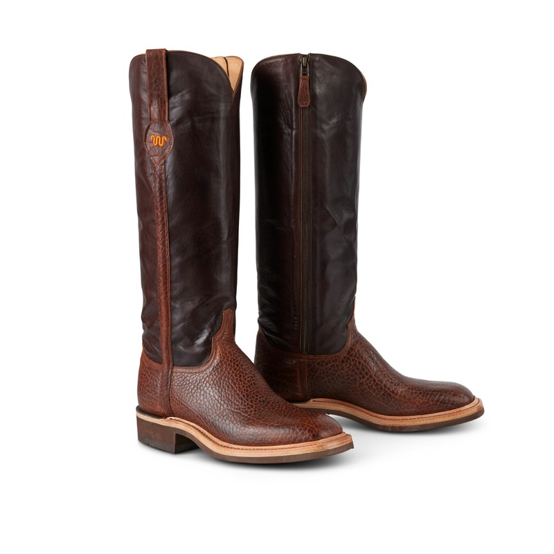 Mens King Ranch Lucchese Snake Boot 8 D Width
