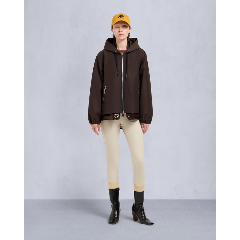 EDEN 3-IN-1 JACKET ESPRESSO/BUTTERSCOTCH PLAID XXS