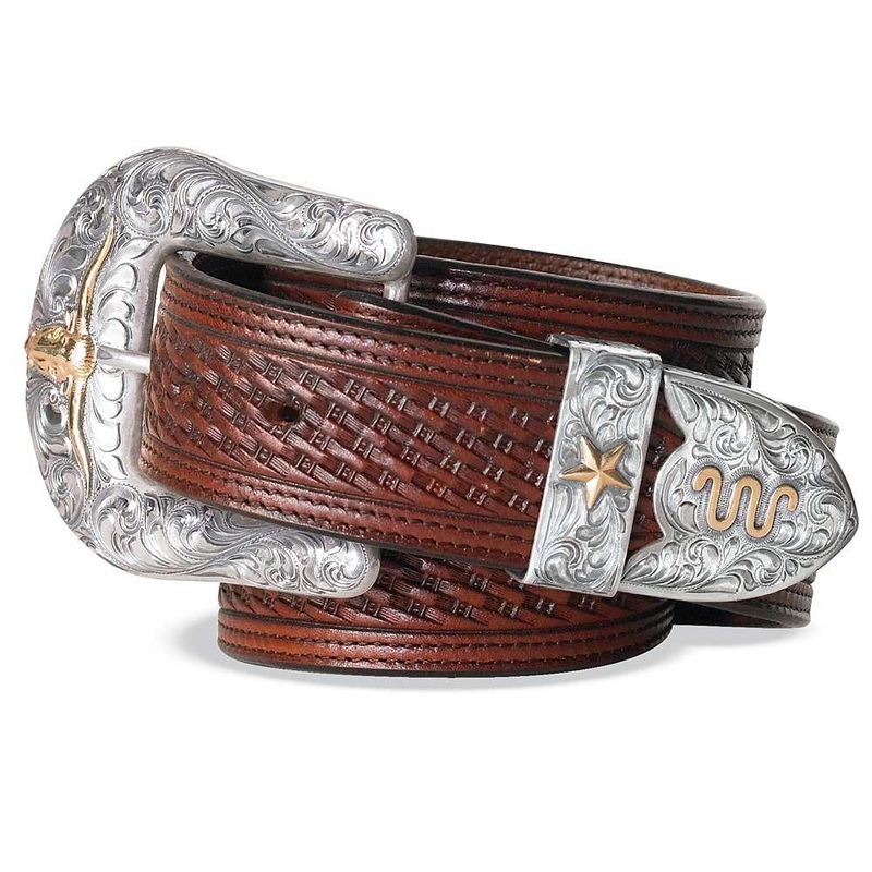 Longhorn Buckle Set – 1 1/2″