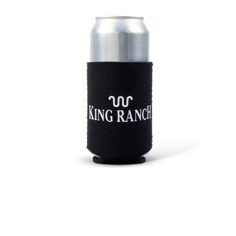 King Ranch Collapsable Can Holder Black