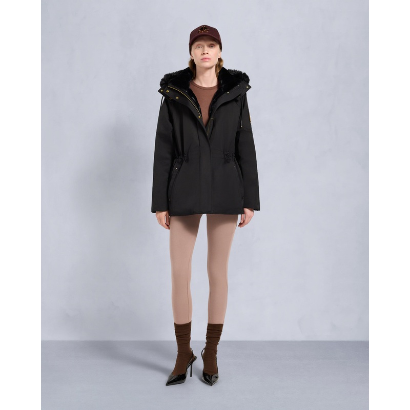 GOLD SERIES SATIN 3Q JACKET BLACK XXS