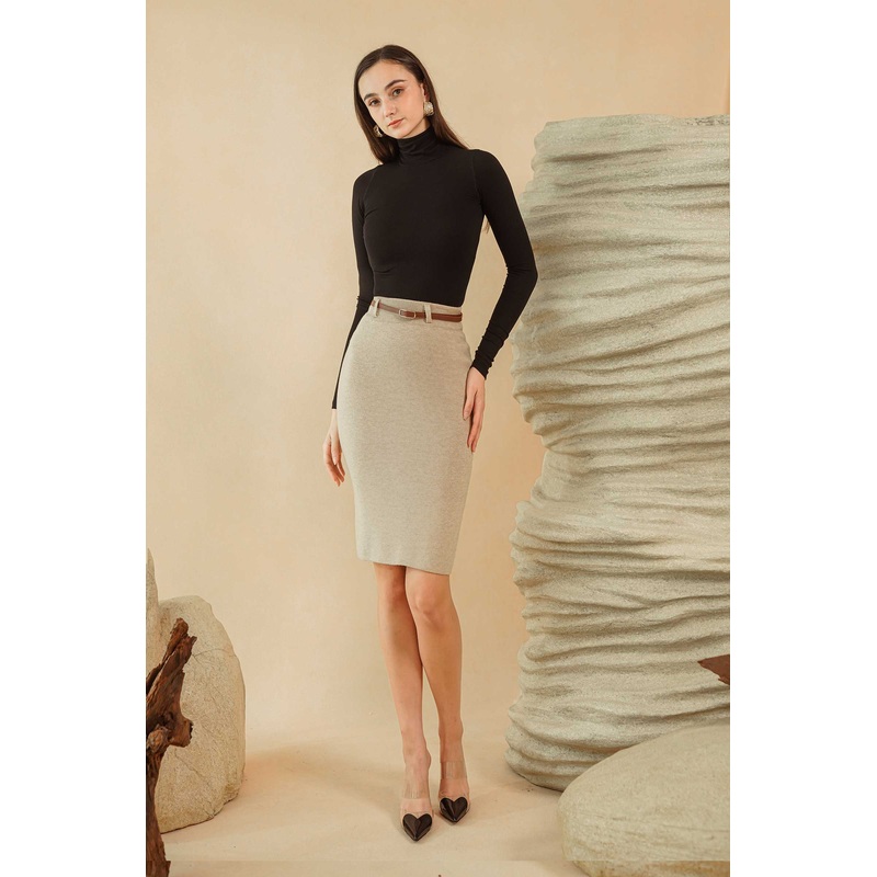 Duvia Skirt (Khaki) XS Khaki