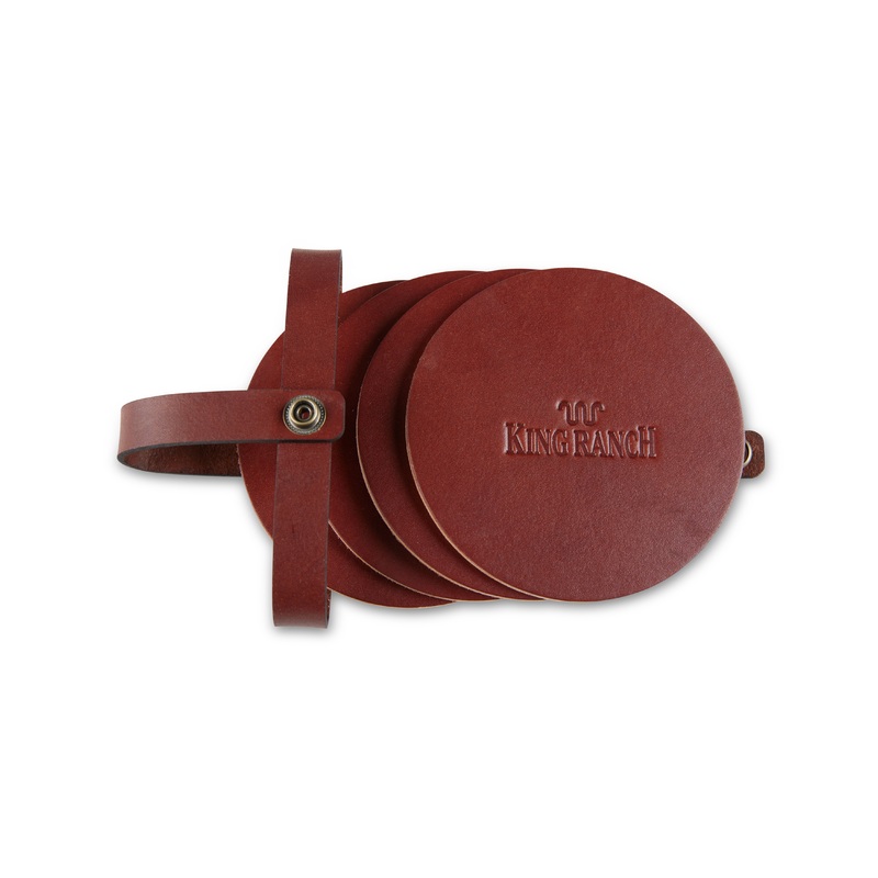 King Ranch Coaster Set Brown