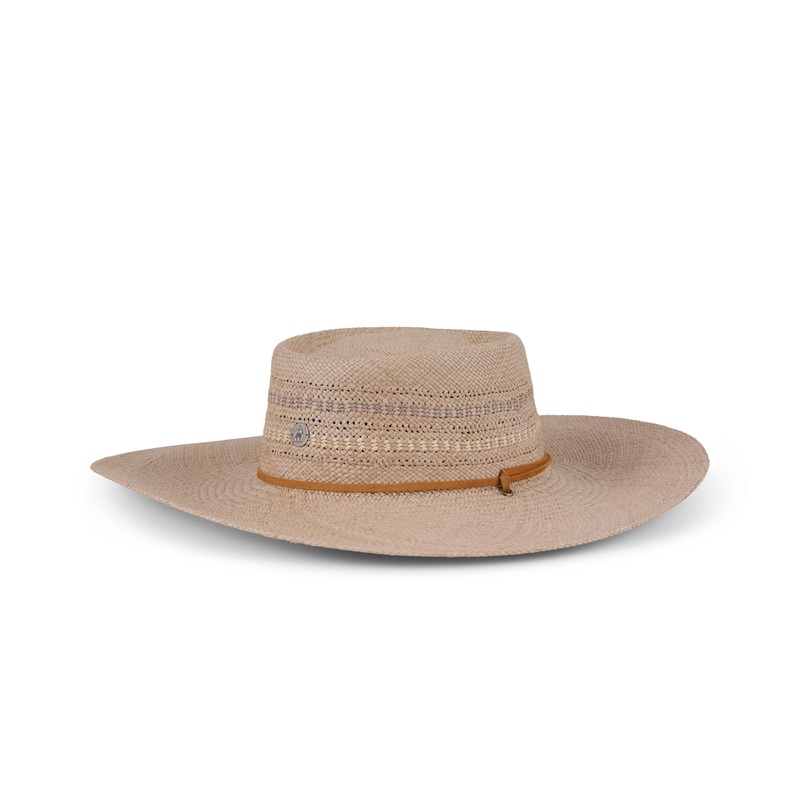 Freya X King Ranch Hand Woven Straw Hat TAN Large
