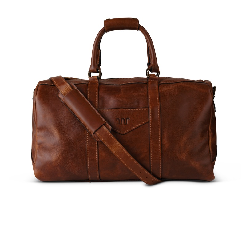 Kineo Leather Duffle COGNAC