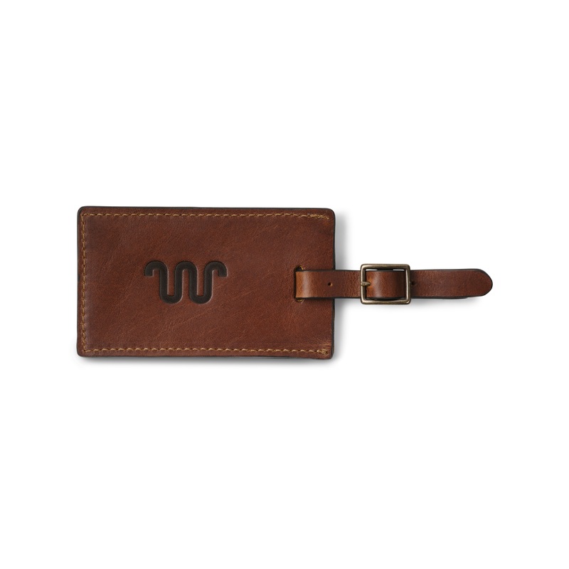 Kineo Leather Luggage Tag COGNAC