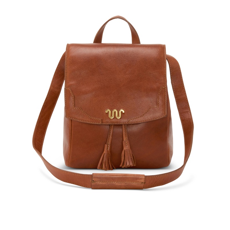 Mini Backpack With Brass W TAN
