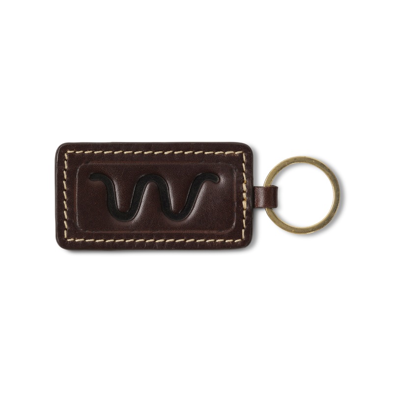 Laureles Square Keychain CHOCOLATE
