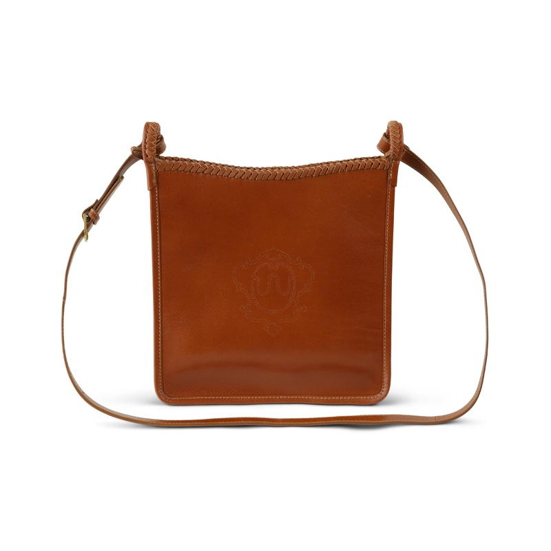 Whipstitch Crossbody SADDLE TAN