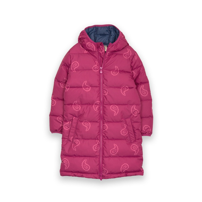 Polka paisley snuggle coat 9-12 months