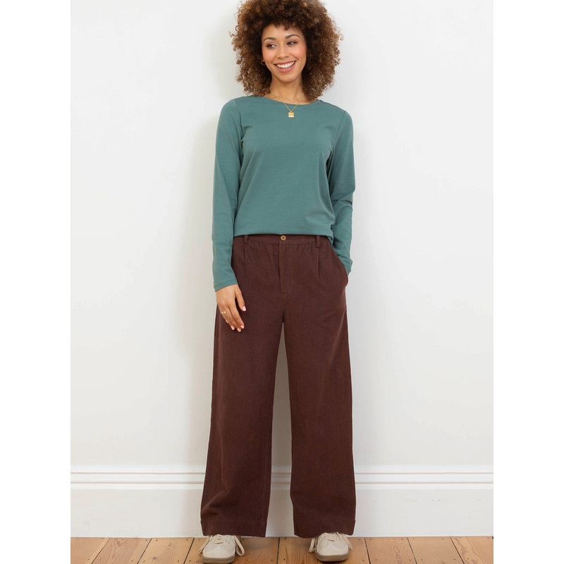 Motcombe wide leg cord trousers 6