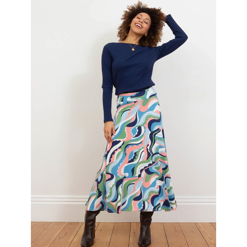 Shaftesbury jersey skirt ripple 6