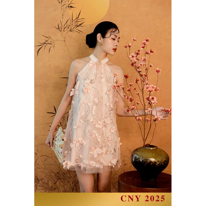 Xue Hua Qipao XS Pink