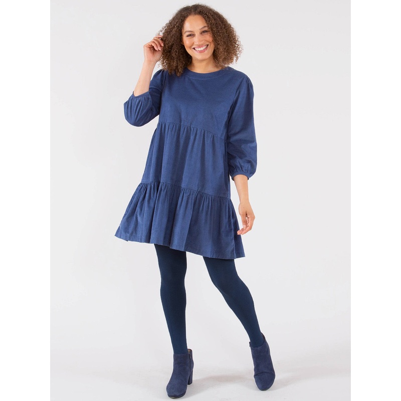 Bourton dress soft navy 8