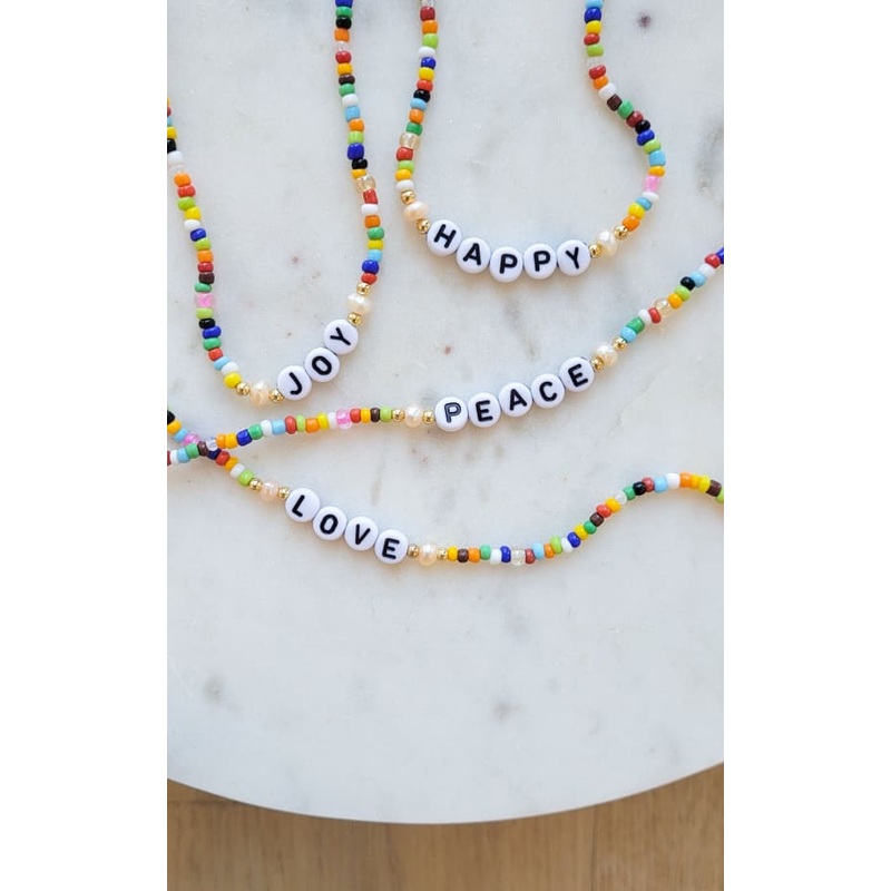 Twisted Baubles- Affirmation Necklaces LOVE