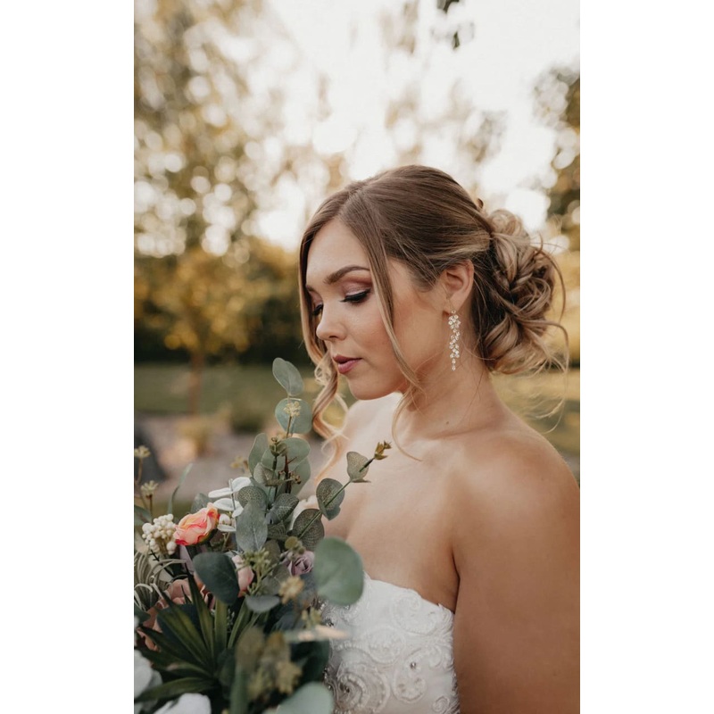 Luna + Stone – Caitlin Earrings GOLD