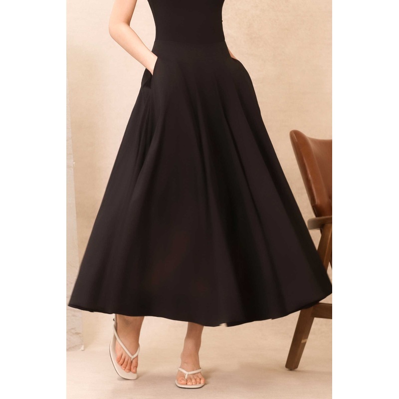 Dalaire Organza Skirt (Black) XS Black