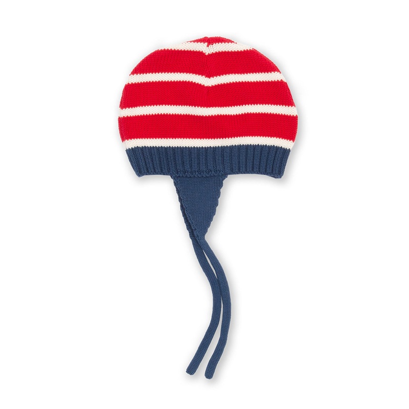 Stripy knit hat Newborn-6 months