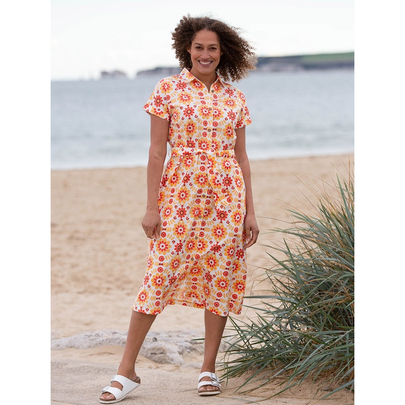 Charlton poplin shirt dress 6