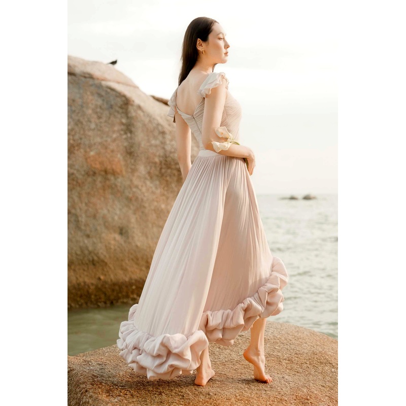 Darique Skirt (Champagne) XS Champagne