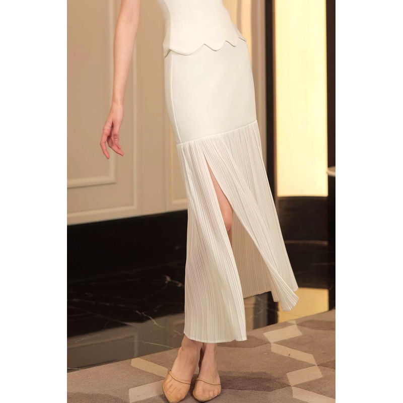 Delphina Skirt (White) XS White