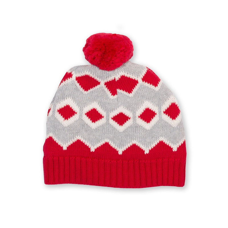 Jurassic cosy hat red 0-12 months