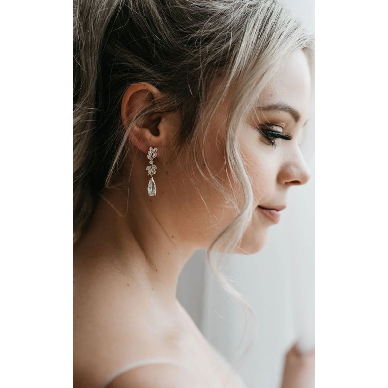 Luna + Stone- Alfina Earrings Gold