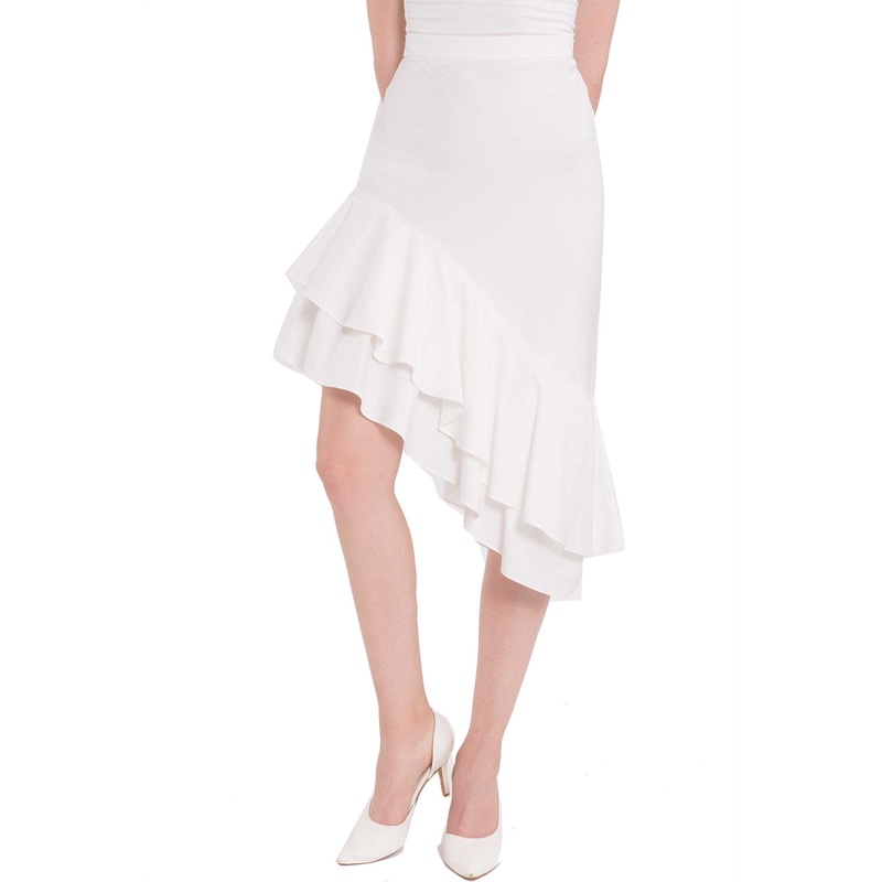 Derliiwa Skirt (White) XS White