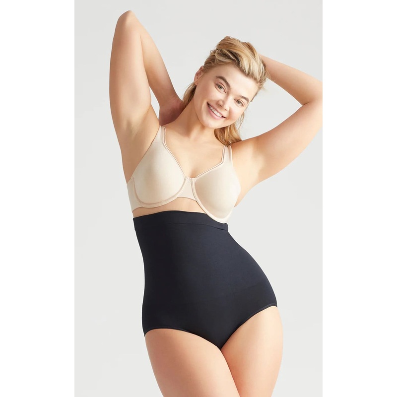 Yummie – Seamless Solutions High Waisted Brief Black S/M