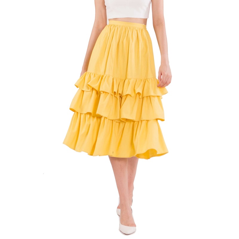 Duflores Skirt (Yellow) XS Yellow