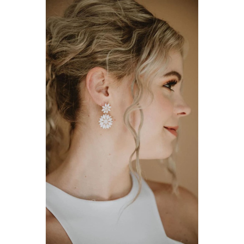 Luna + Stone- Athens Earrings