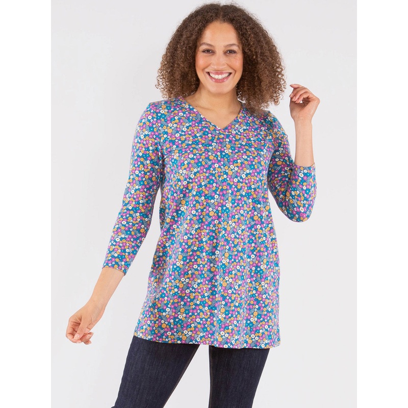 Throop tunic faraway ditsy 6