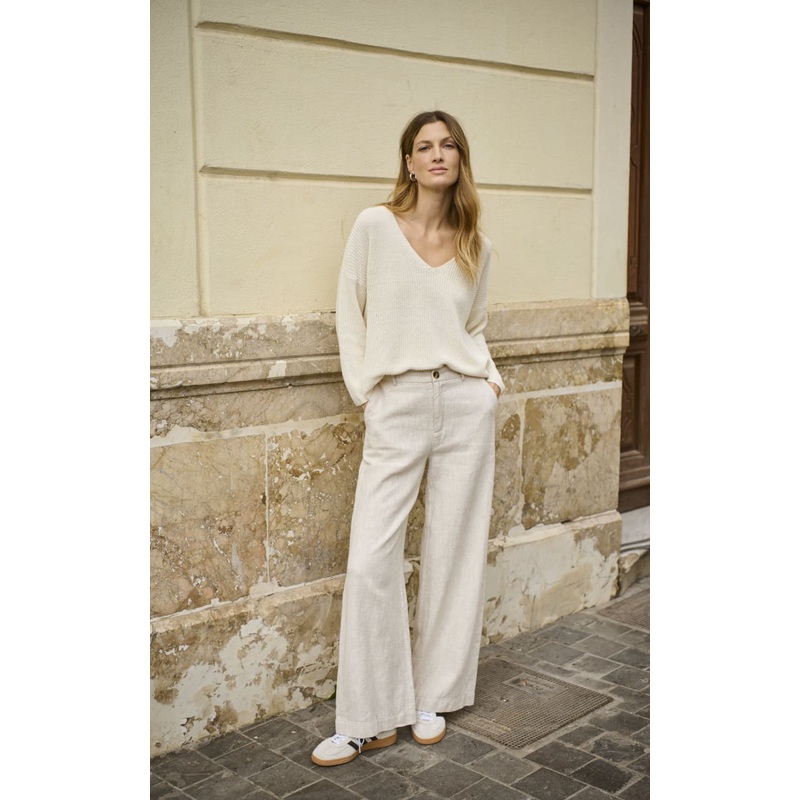 Part Two- Ninnes Trouser in French Oak Melange 32