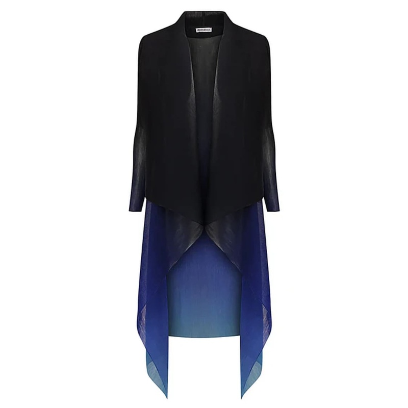 Alquema- Collare Coat in Cavier Nightfall