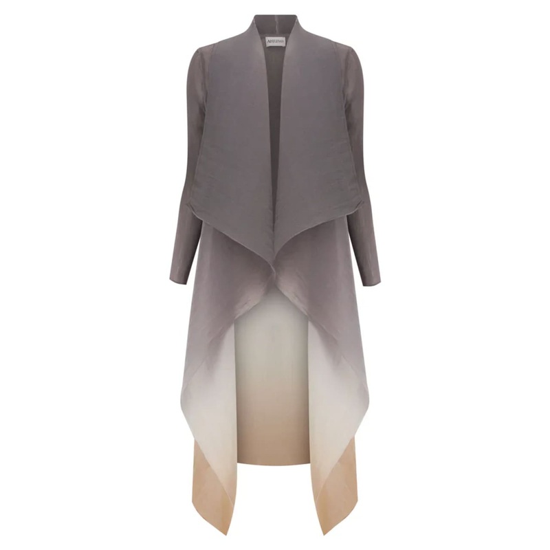 Alquema- Collare Coat Storm De Blanc