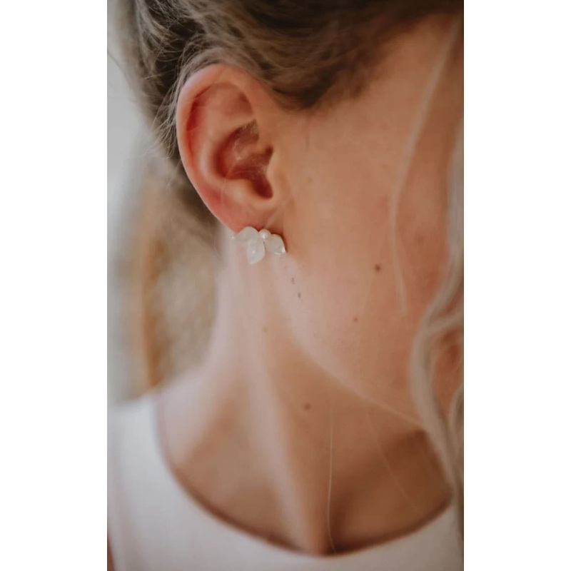 Luna + Stone- Corfu Earring