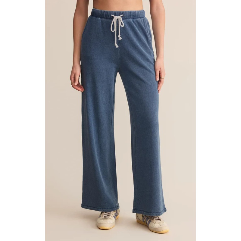 Z SUPPLY- Hunter Knit Denim Pant in Vintage Indigo XS