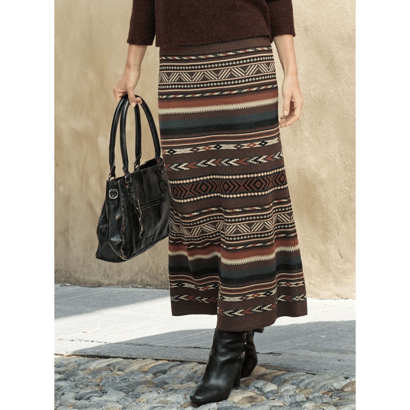 Zinaida Skirt Pecan XS