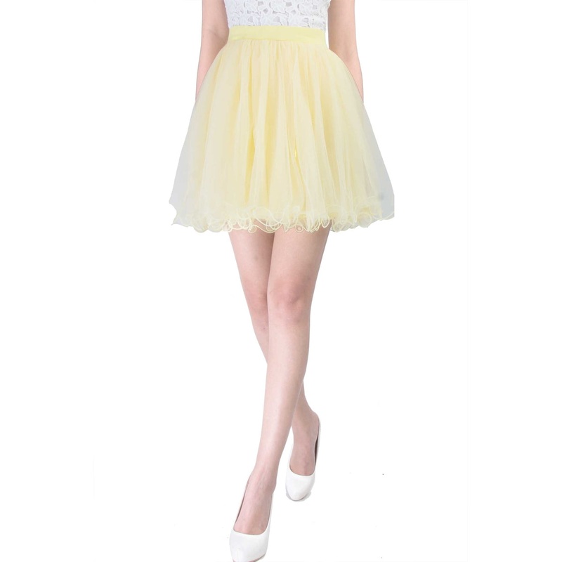 Diverxia Skirt (Powder Yellow) XS Powder Yellow