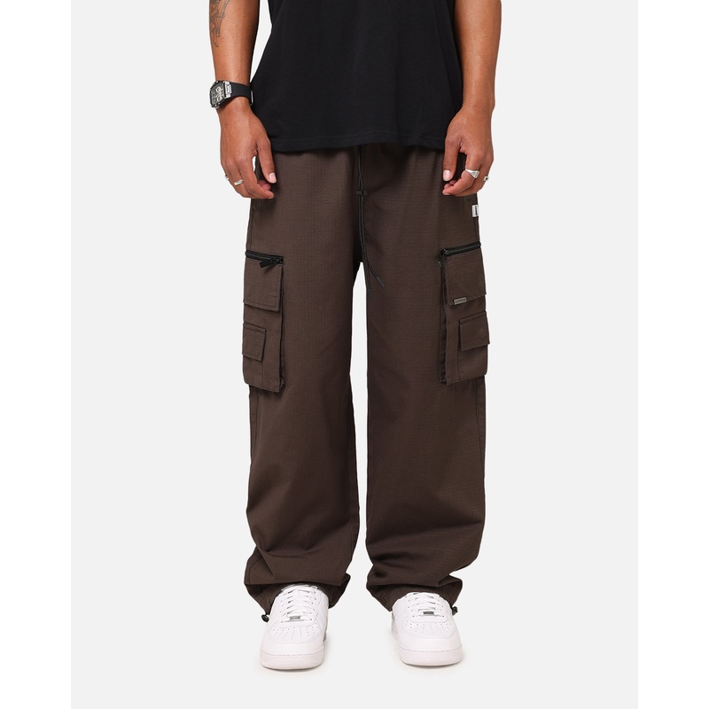 Carre Tactic Cargo Joggers Brown XS