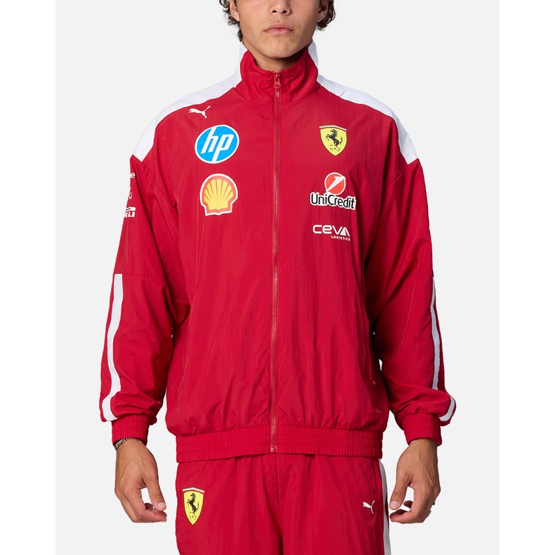 Puma X Scuderia Ferrari Drivers T7 Oversized Jacket Cherry S
