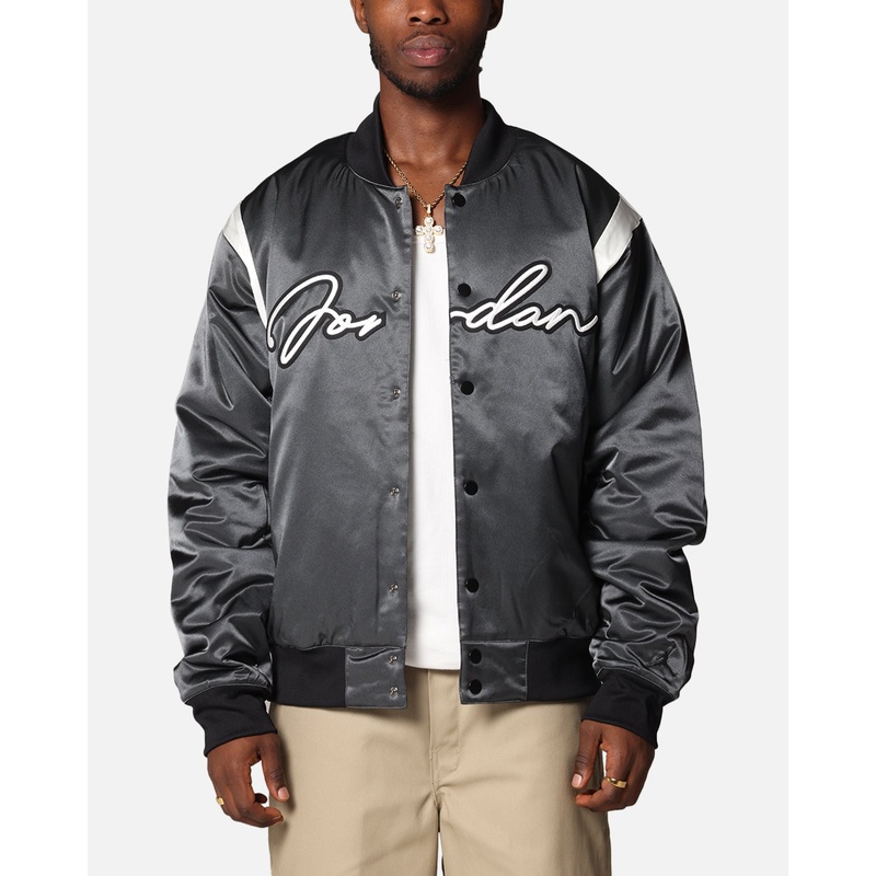 Jordan Jumpman MVP Varsity Jacket Off Noir/Sail S