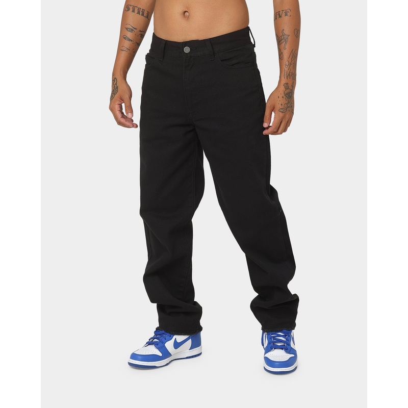 EN ES Generation Straight Leg Jeans Washed Black 28