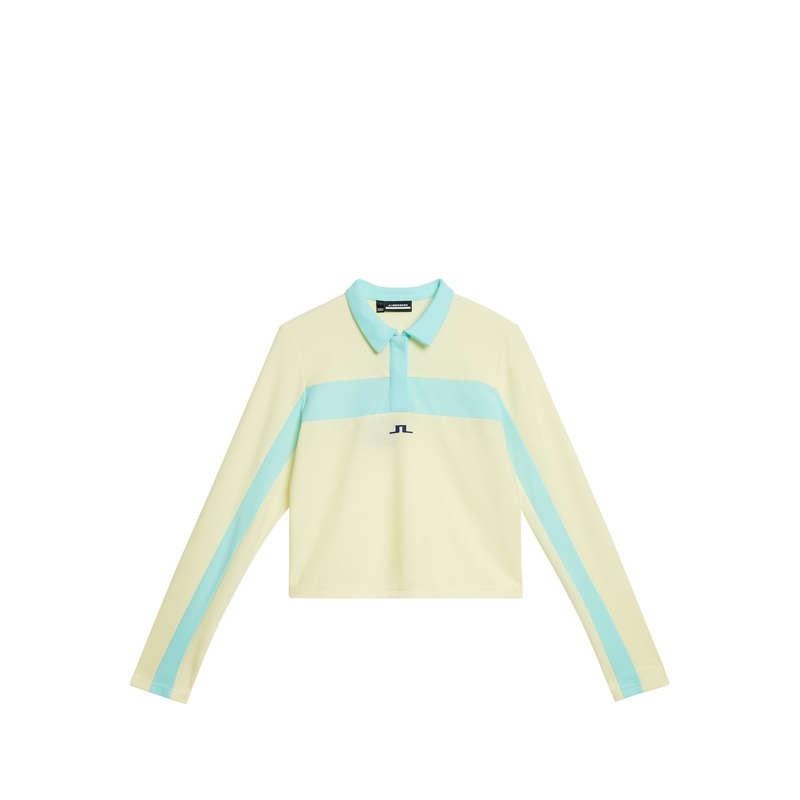 Zahara Long Sleeve Polo / Wax Yellow Wax Yellow L