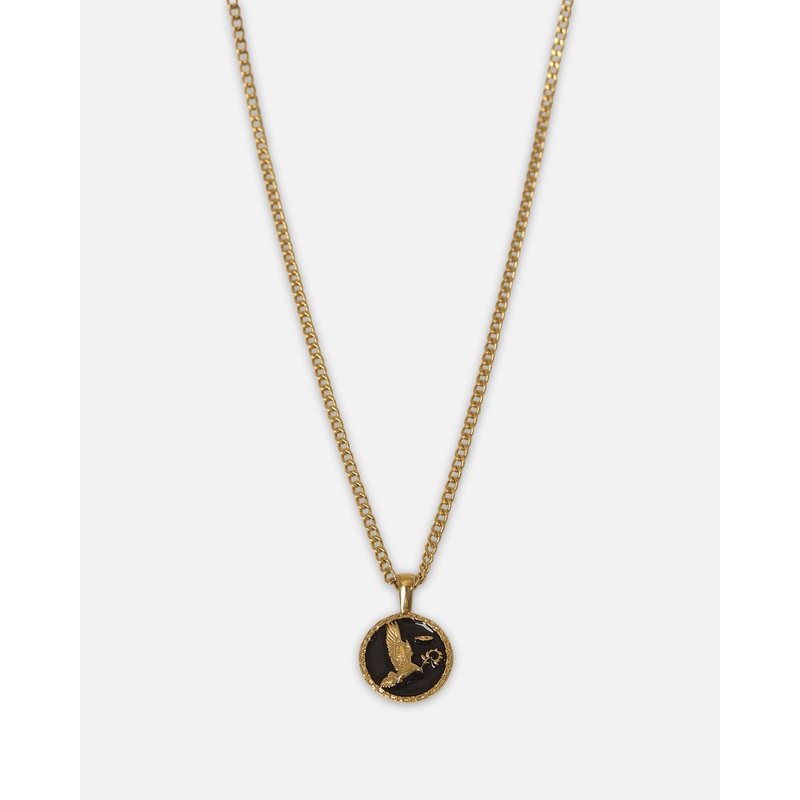 Saint Morta Doves Pendant Chain Gold 18