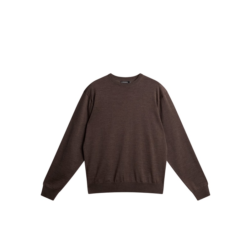 Mino Light Merino Crew / Walnut Melange Walnut Melange L