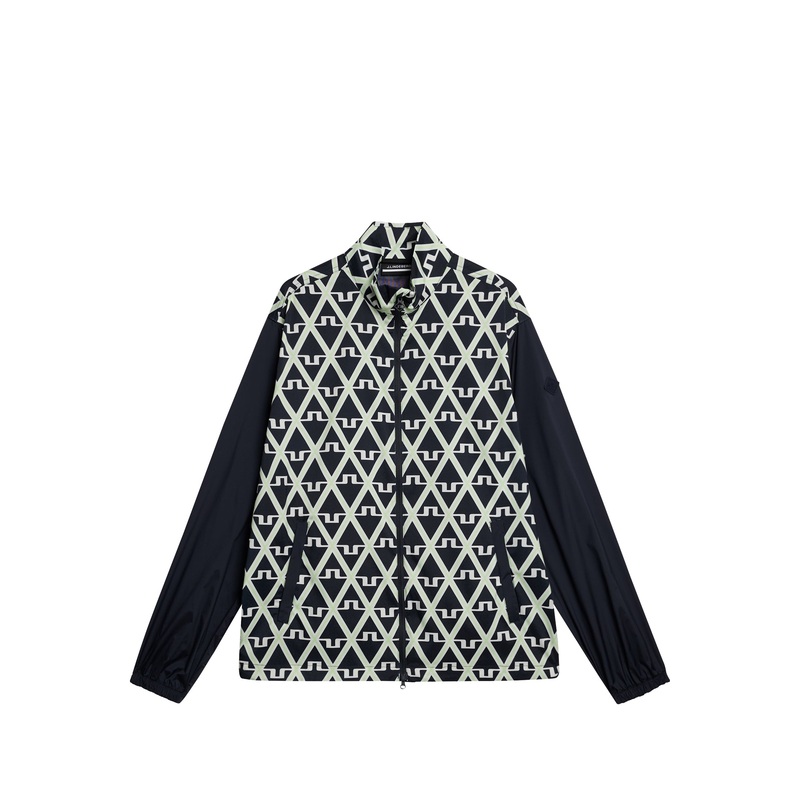 Lear printed Wind jacket / Geo JL Navy Geo JL Navy L