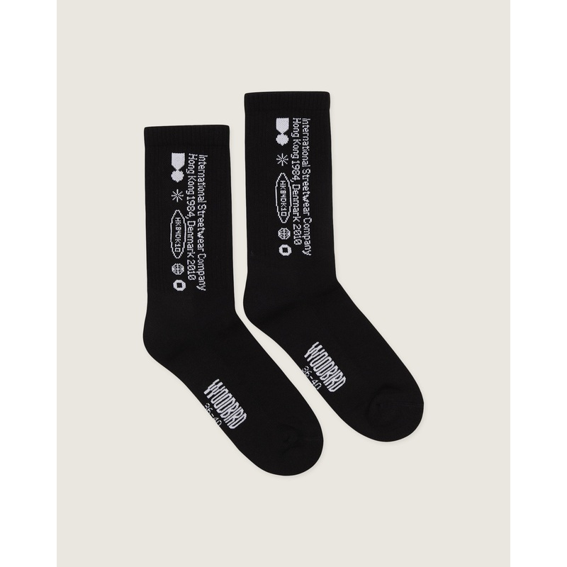 WBTennis Tech Socks 2 Pack – Black 36-40